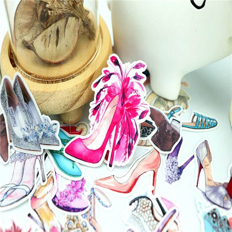 28pcs High Heels Stickers - Luxury DTF