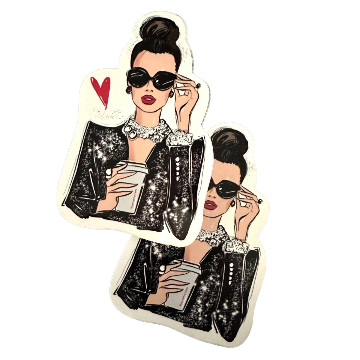 Boss Girl Vinyl Sticker - Luxury DTF