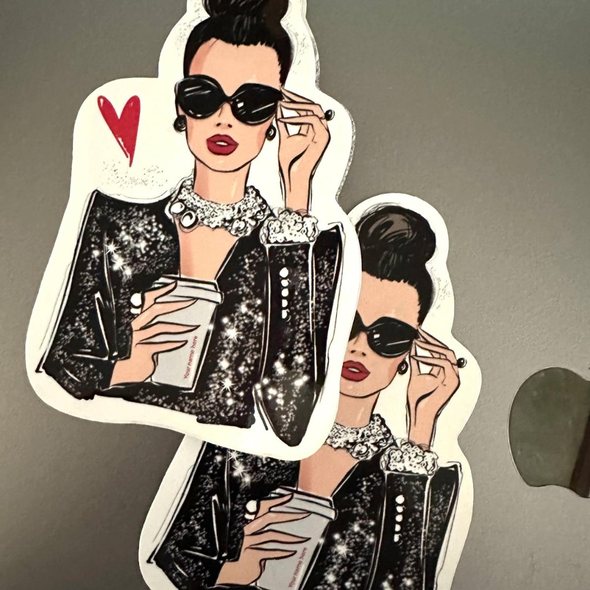 Boss Girl Vinyl Sticker - Luxury DTF