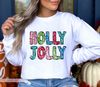 Christmas Holly Jolly transfer, Christmas DTF Prints, Christmas DTF transfers ready for press, Holly Jolly dtf, Holly Jolly ready to press | Luxurydtf.com