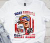 "Make America Great Again" trump tshirt DTF Transfer | Shop Now