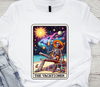 The Vacationer - Funny Tarot card DTF Transfer - Luxury DTF