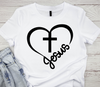 Love Jesus | Christian DTF Transfer Ready to Press