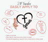 Love Jesus | Christian DTF Transfer Ready to Press