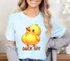 Duck Off Funny DTF Transfer - Luxury DTF