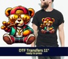 Smoking Bear 2 - Luxury DTF