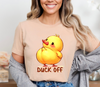 Duck Off Funny DTF Transfer - Luxury DTF