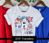 Funny Ghost 4th of July DTF Transfer