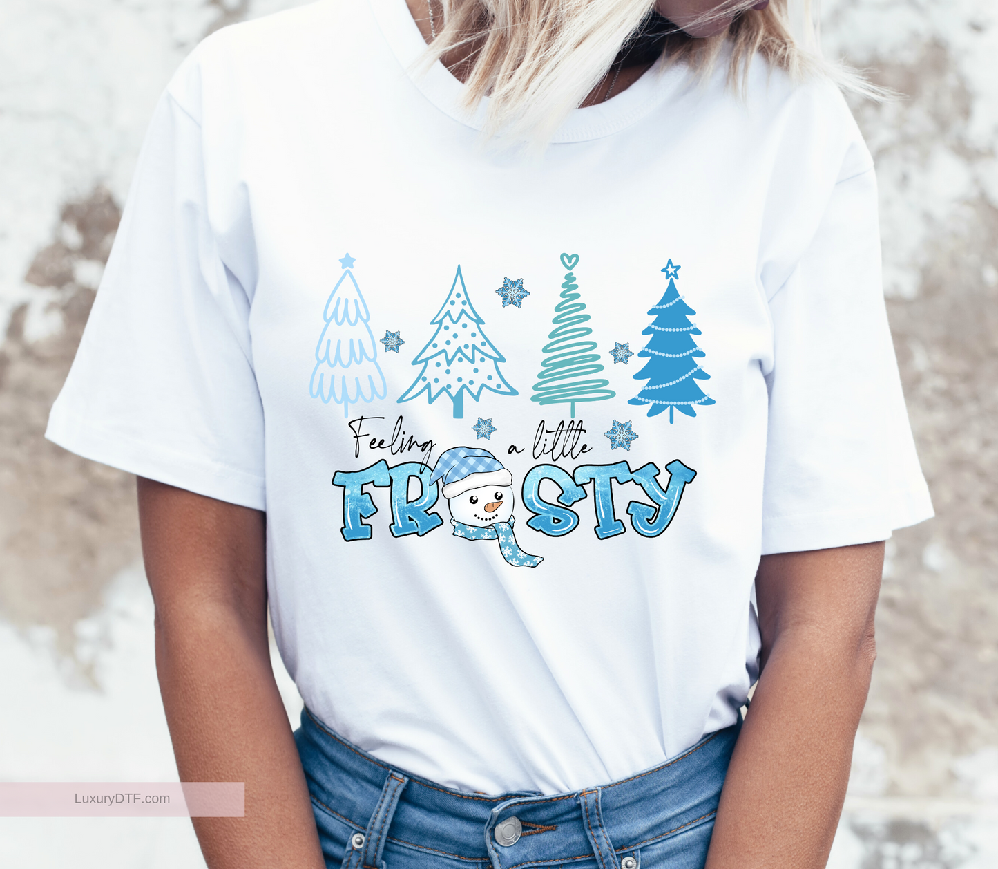 Its a Frosty Season DTF Transfer - winter designs - by luxurydtf.com