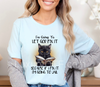 Leave it to God Funny DTF Transfer - Luxury DTF