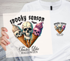 Spooky halloween club dtf transfer, cute halloween dtf transfers, ice cream halloween dtf transfer, skeleton halloween transfers