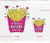 Fries Before Guys, Funny DTF Transfers, Ready to press on most fabrics, This funny design has glitter effect. Pink box with glittery gold fries, and heats | LuxuryDTf.com