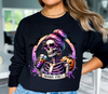 Halloween DTF transfers, skeleton halloween dtf transfers, heat transfers