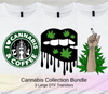 Cannabis Collection Bundle - 3 Large Fun Hemp Themed DTF Transfers