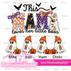 personalized Halloween shirt, Halloween-themed design with text and graphics on a white background
