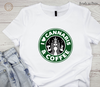 I Love Cannabis & Coffee T-Shirt Transfer Design - Luxury DTF