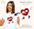 Valentine Dance Logo in DTF transfers printed on a white t-shirt of a girl