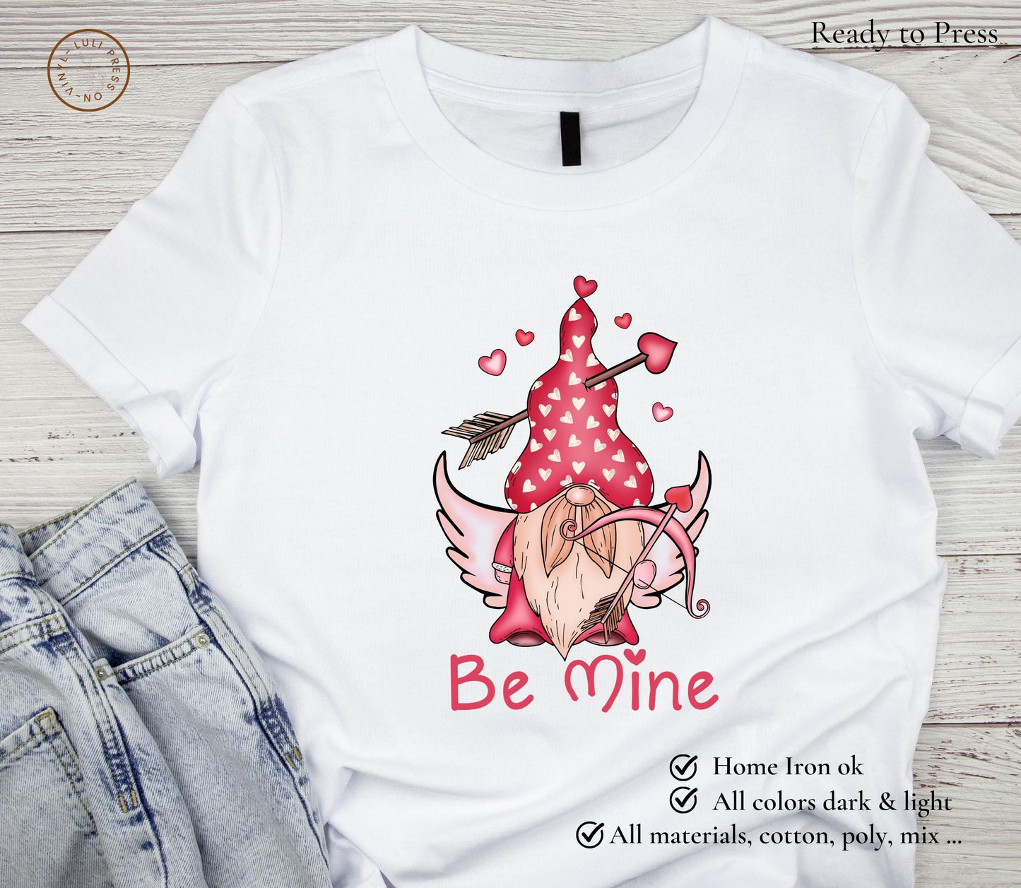 Valentine Gnome Be Mine