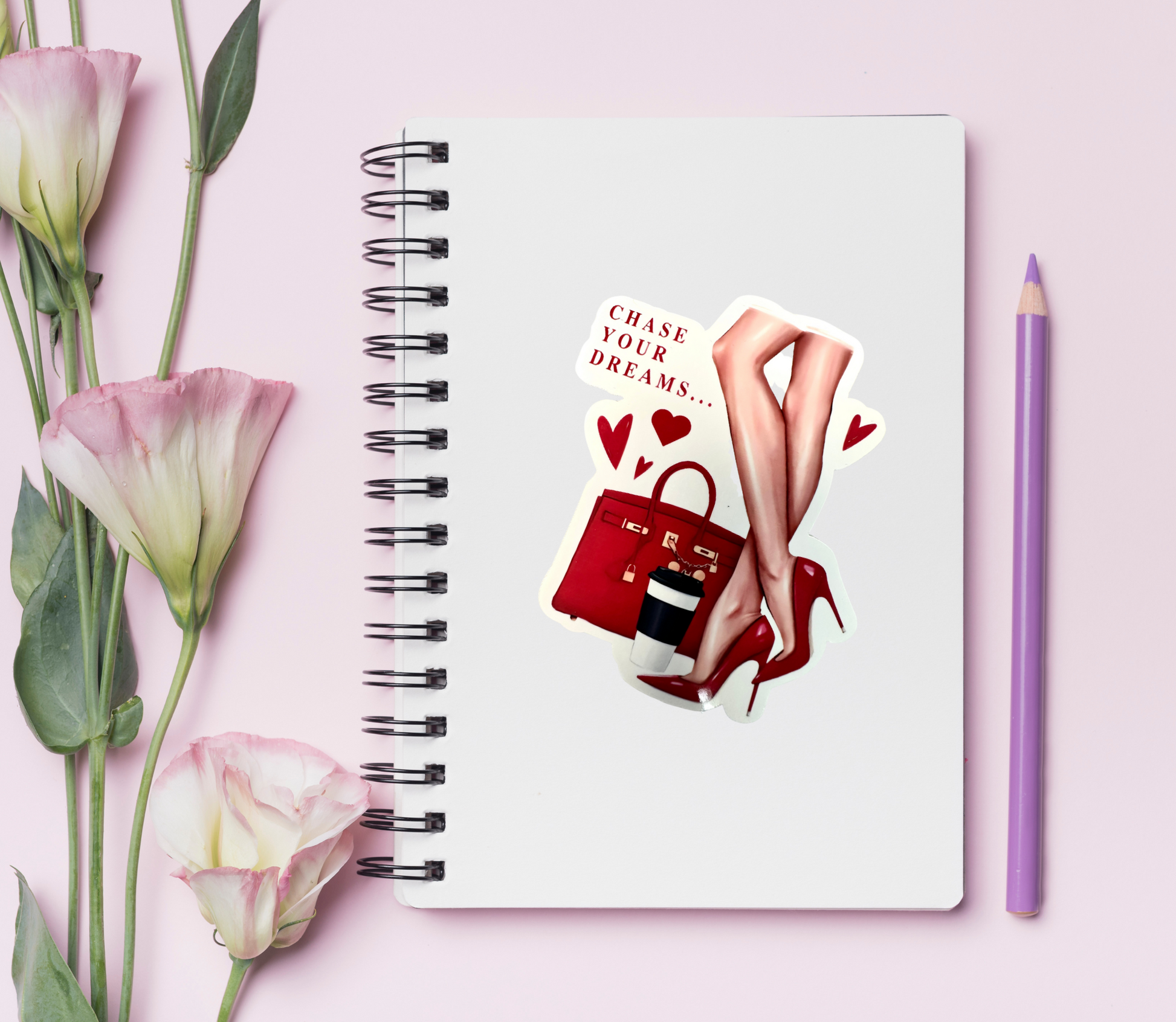 Empowering sticker for personal belongings