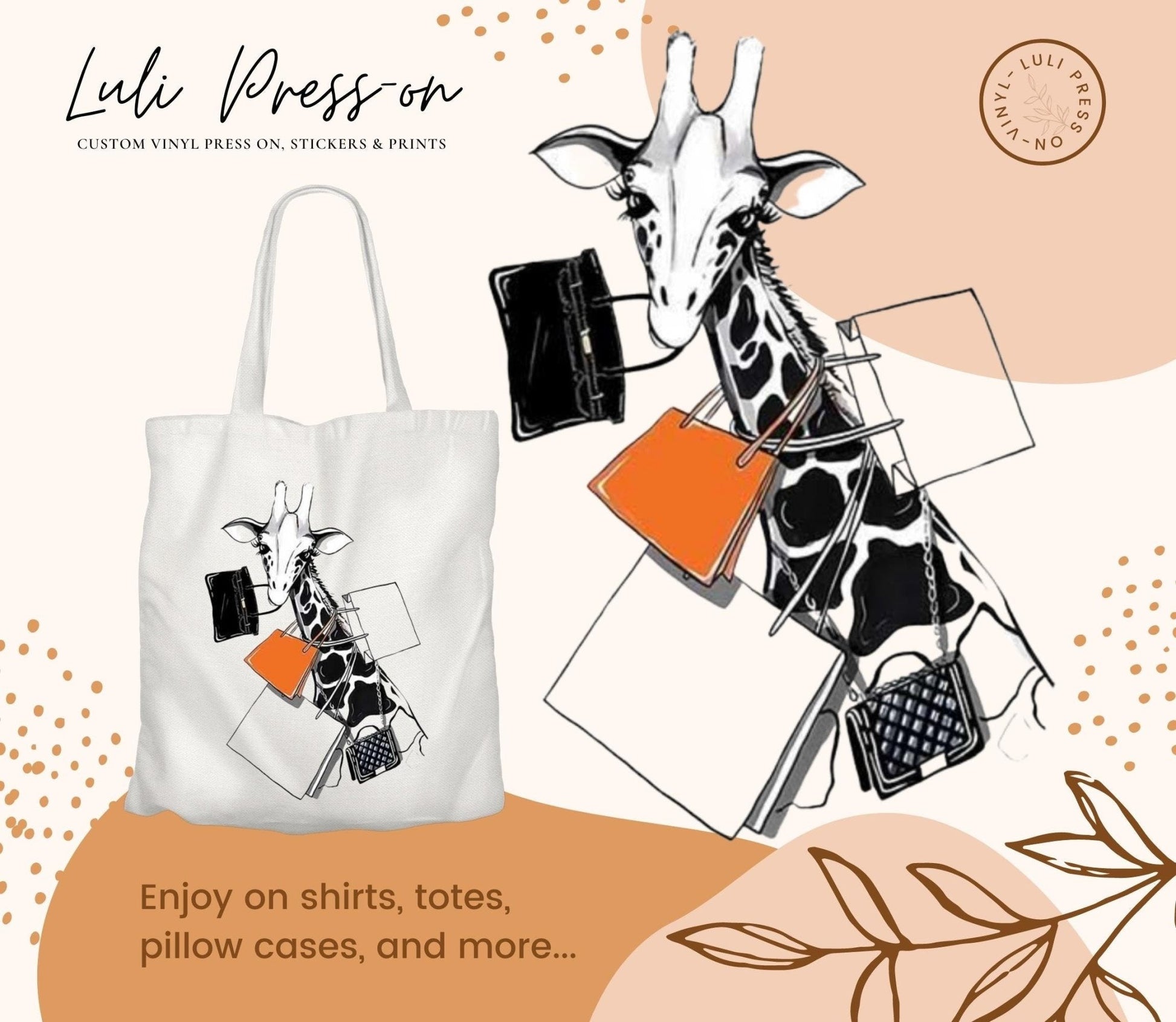 Fashion Giraffe - Luxury DTF