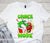 Grinch mode on dtf transfer ready to press fun christmas transfer for dark and light color fabrics | Luxurydtf.com
